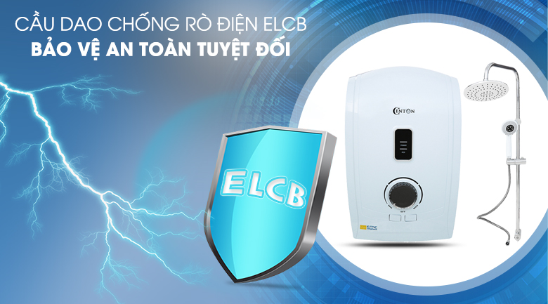 Máy Nước Nóng Trực Tiếp Centon GD600E FL-anh2